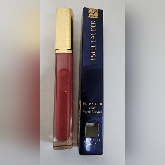 Estee Lauder  pure color 04 BRAZEN BERRY SHINE  Lip gloss  - Full Size .2 Fl Oz - Picture 1 of 4